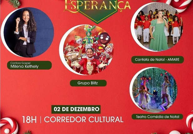 Grande abertura do Natal Brilho da Esperança 2023