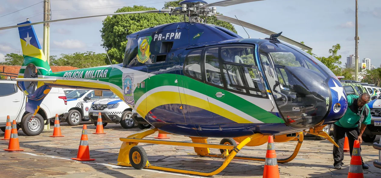 Helicóptero da Polícia Militar