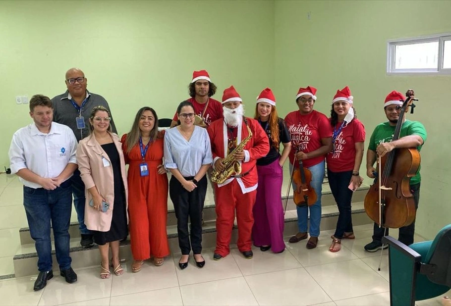 Hospital Estadual Dirceu Arcoverde promove Natal da Gratidão em Parnaíba