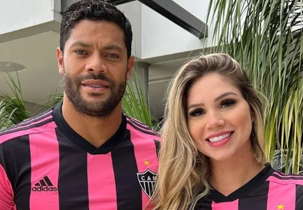 Hulk e Camila Ângelo