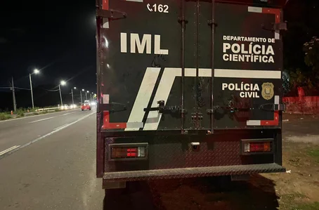 IML foi acionado para remover o corpo do local do acidente