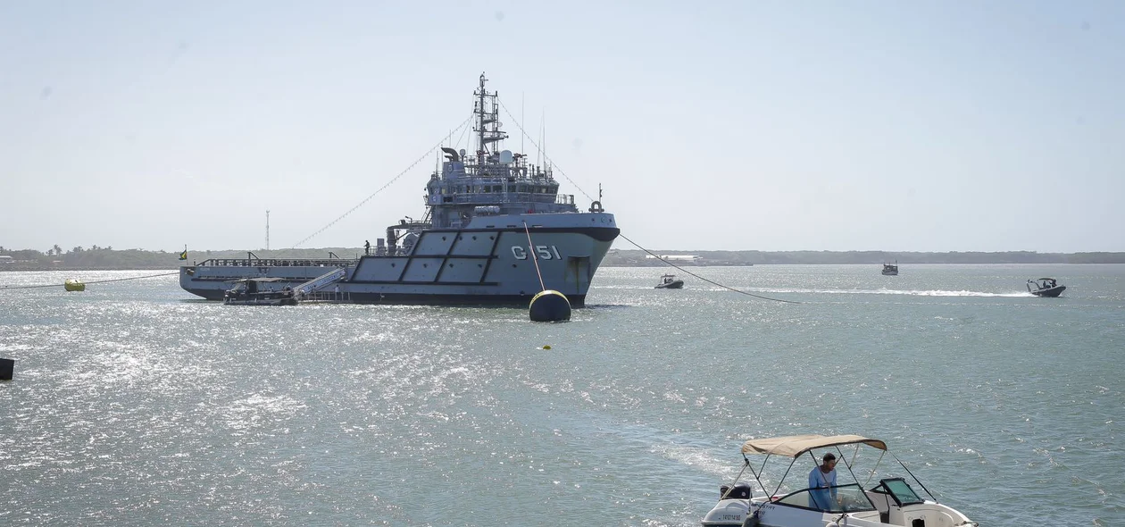 Inauguração da 1ª fase do Porto de Luís Correia