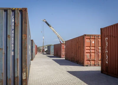 Inauguração da 1ª fase do Porto de Luís Correia