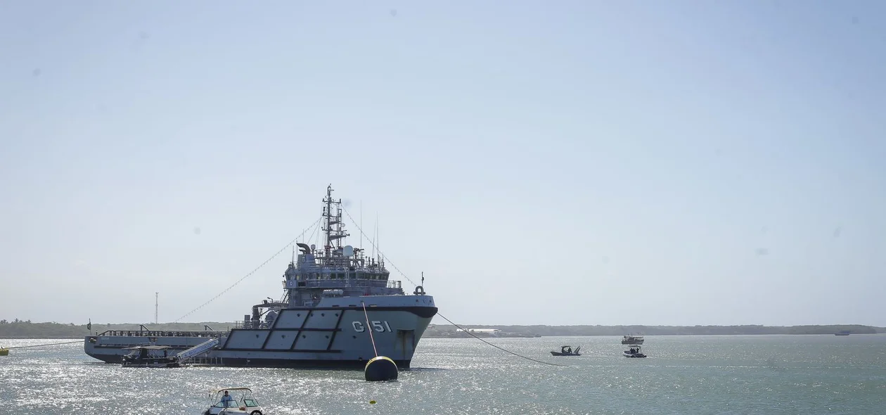 Inauguração da primeira fase do Porto de Luís Correia