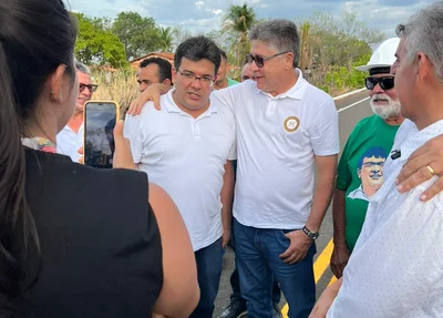 Inauguração de pavimentação asfáltica na PI 320