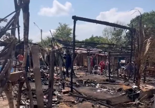 Incêndio no Acampamento Terra e Liberdade