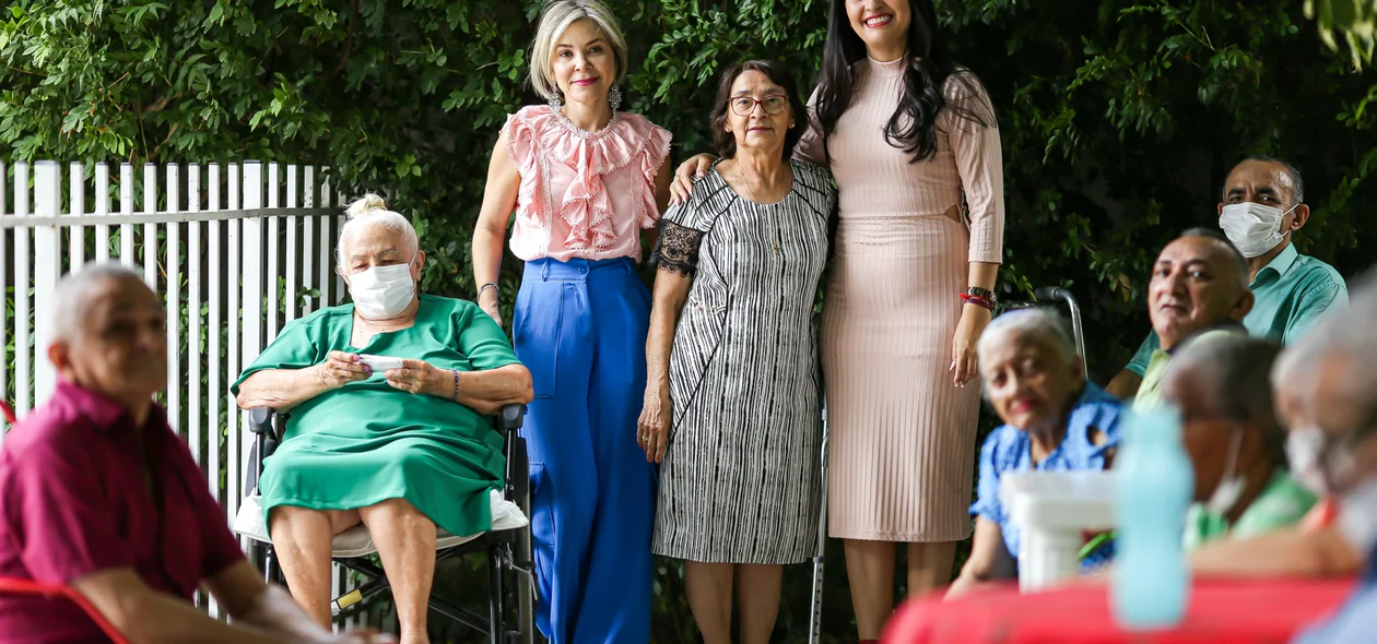 Irmã Cândida de Jesus no Lar de Santana
