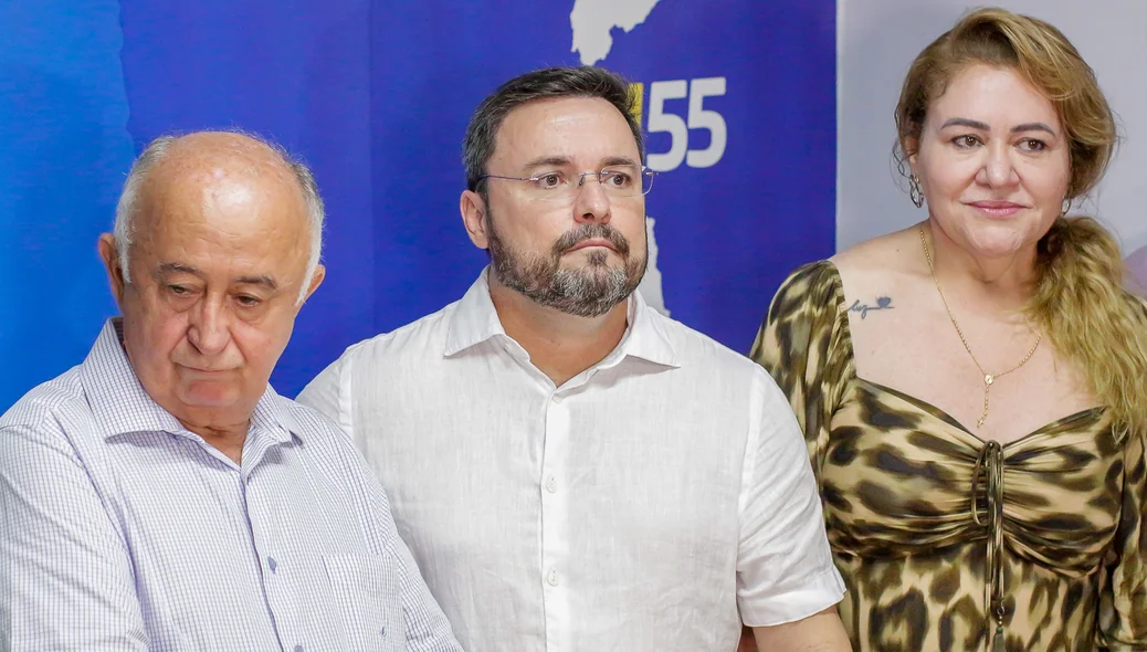 Júlio César, Fábio Novo e Simone Pereira
