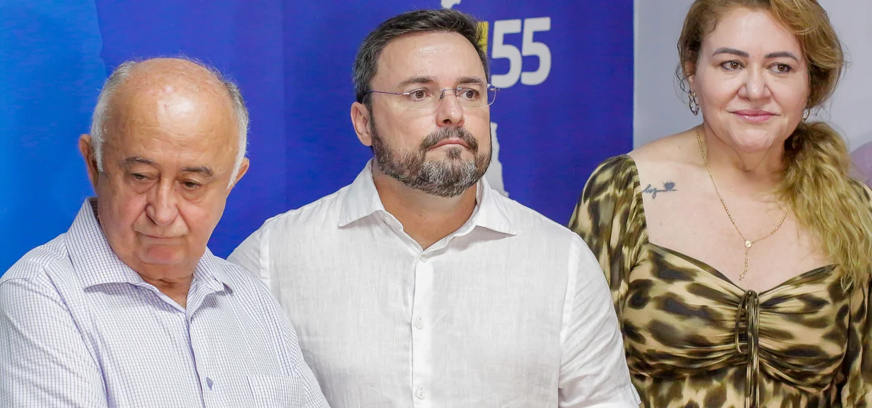 Júlio César, Fábio Novo e Simone Pereira
