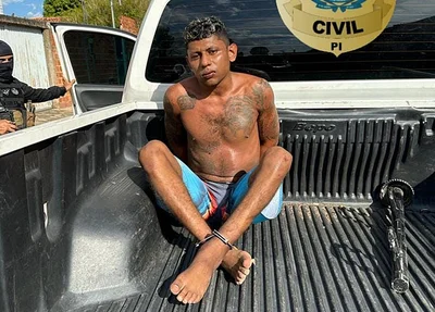 Léo das novinhas, preso pela Polícia Civil do Piauí