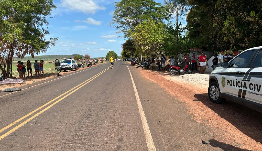 Local onde o acidente aconteceu