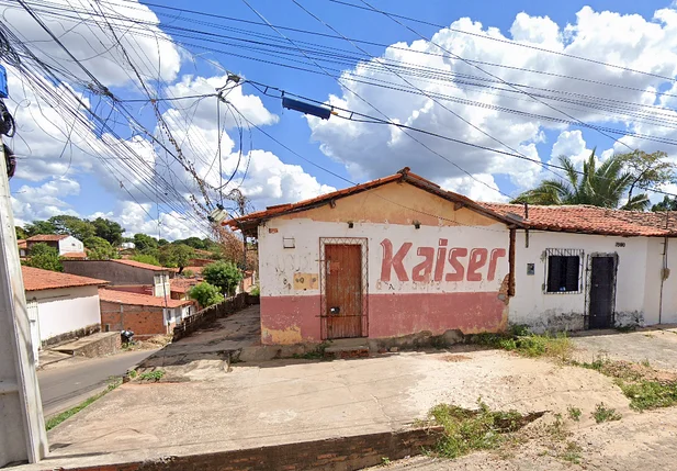 Local onde ocorreu o crime no bairro Parque Piauí em Timon