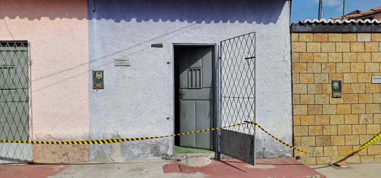 Local onde ocorreu o crime no Dirceu I