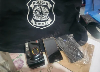 Material apreendido durante a Operação Conteúdo Proibido III