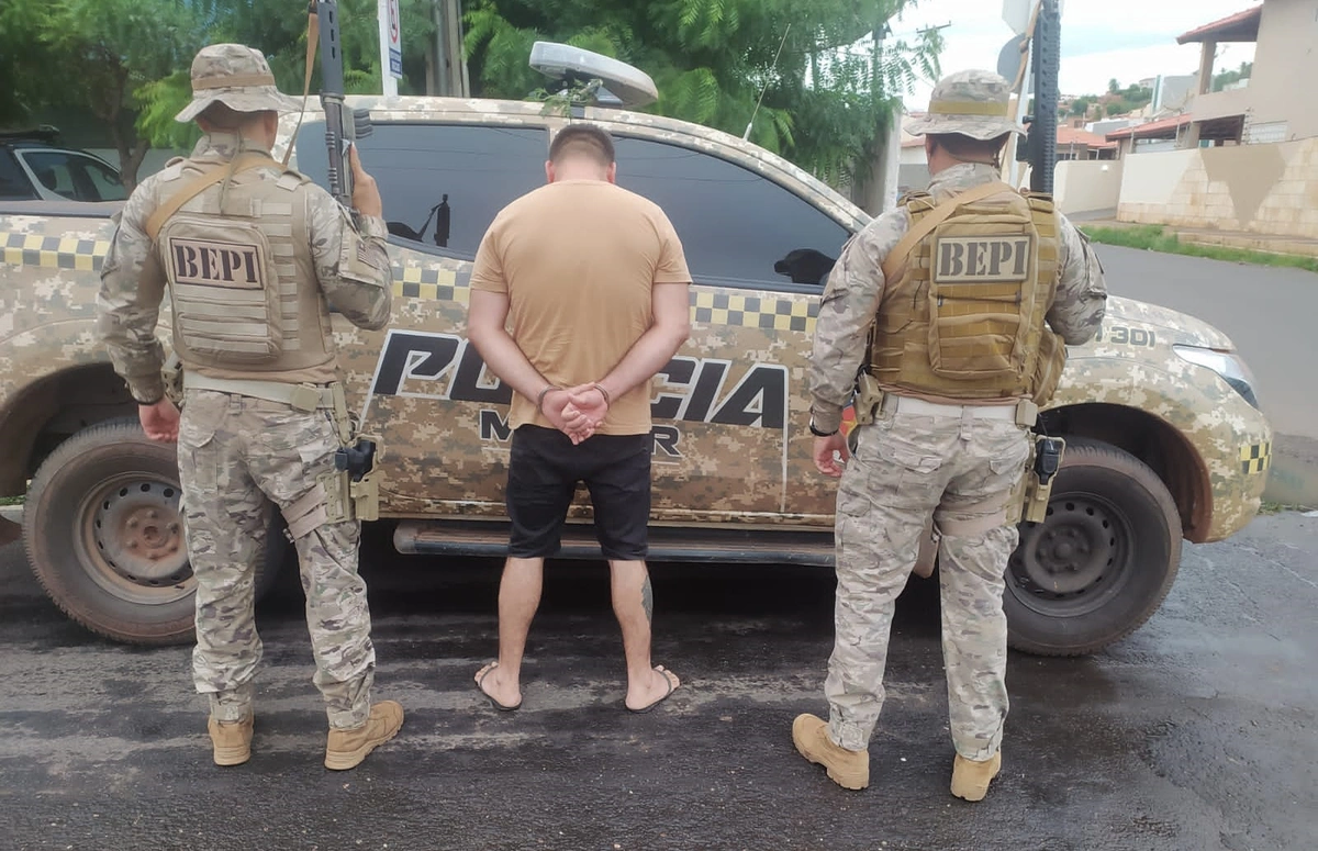 Membro de facção do Ceará foi preso no Piauí