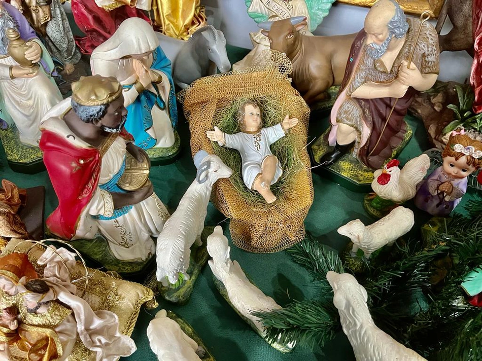 Menino Jesus no presépio
