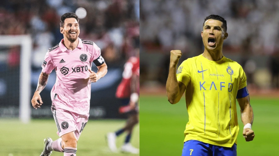 Messi e Cristiano Ronaldo