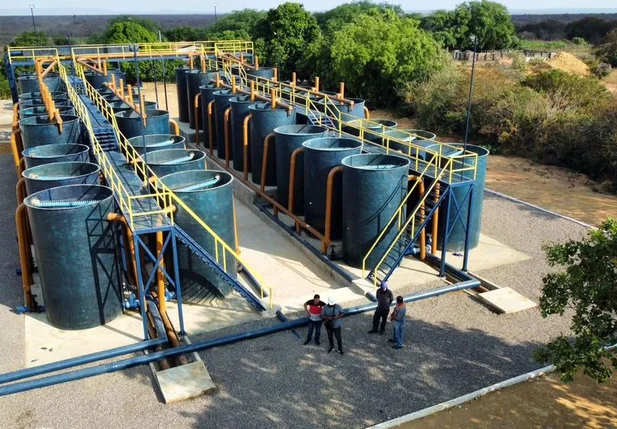 Nova estação de tratamento de água em São Raimundo Nonato