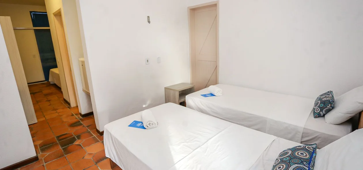 O espaço possui 40 apartamentos com a reinauguração