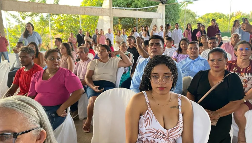 O evento foi realizado em colaboração com o poder judiciário e a Prefeitura de Esperantina