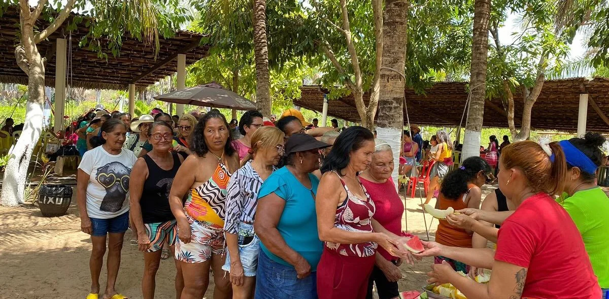 O evento proporcionou aos participantes café da manhã, lanche e almoço