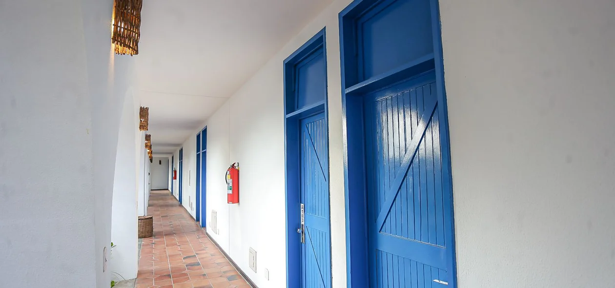 O hotel conta com 40 apartamentos