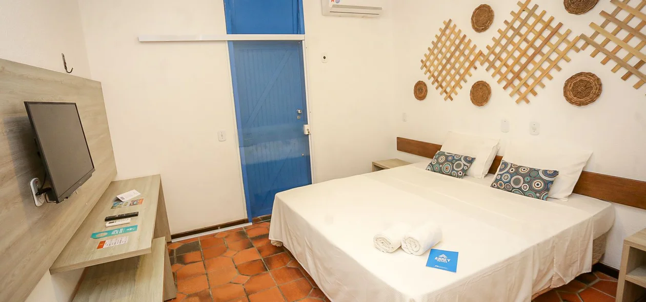 O hotel é localizado na cidade de Luís Correia