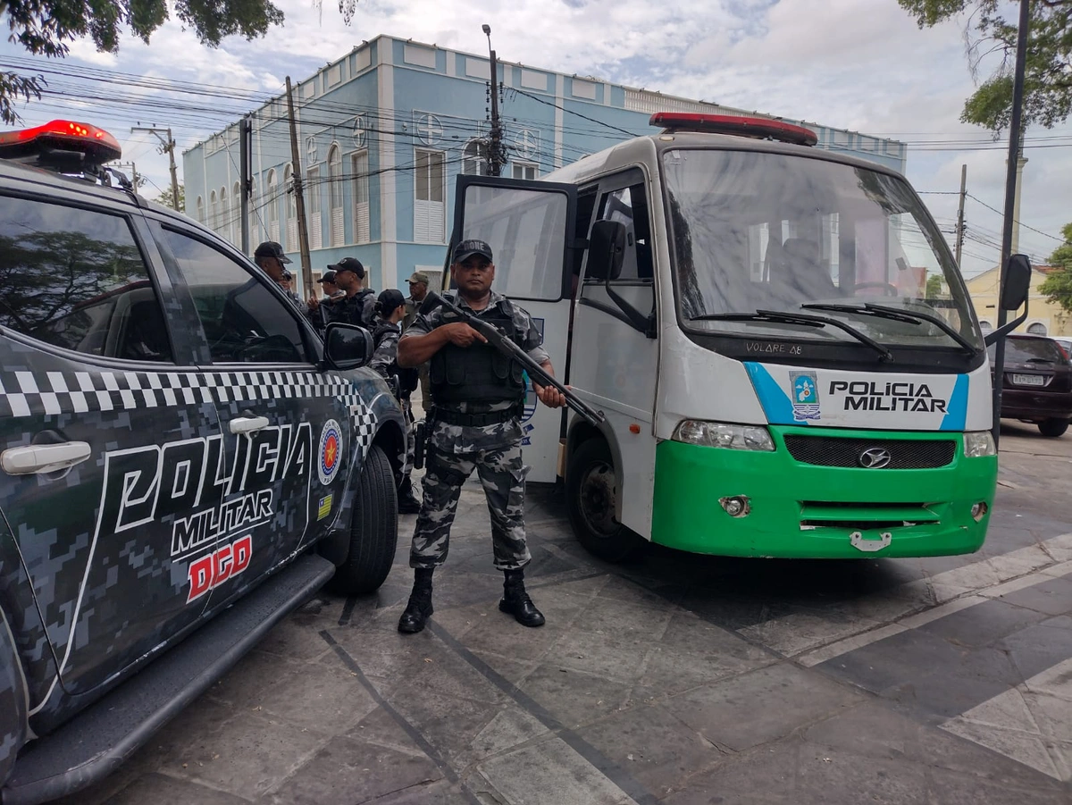 Operação no Centro de Teresina