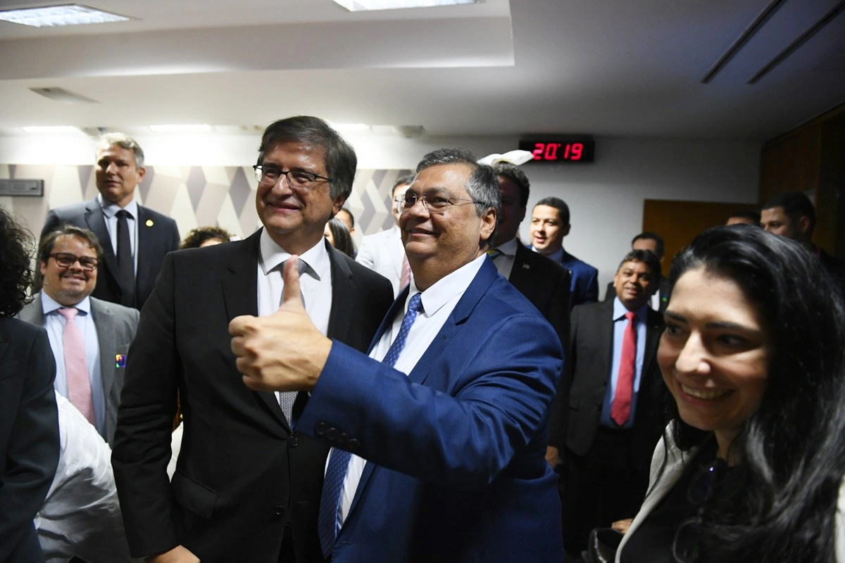 Paulo Gonet e Flávio Dino