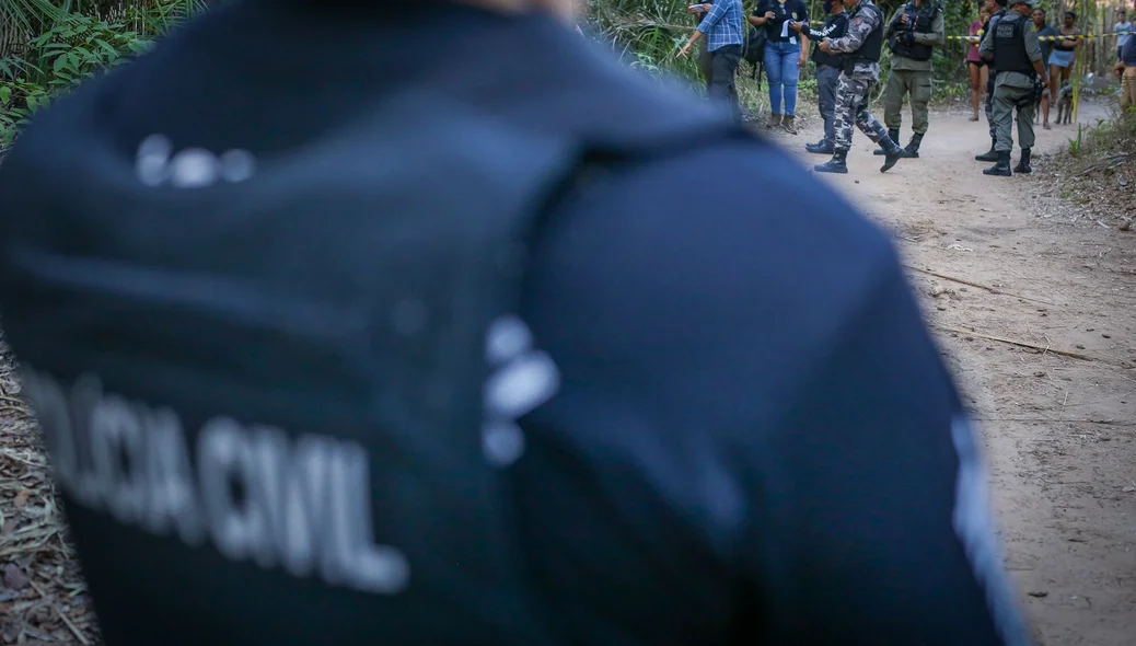 Perícia da Polícia Civil foi ao local