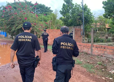 PF durante operação de combate ao tráfico internacional de drogas