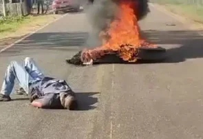 Policial é torturado ao tentar atravessar manifestação no Maranhão