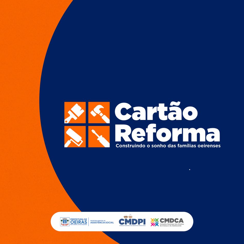 Prefeitura de Oeiras beneficiará famílias vulneráveis com crédito para compra de materiais de construção