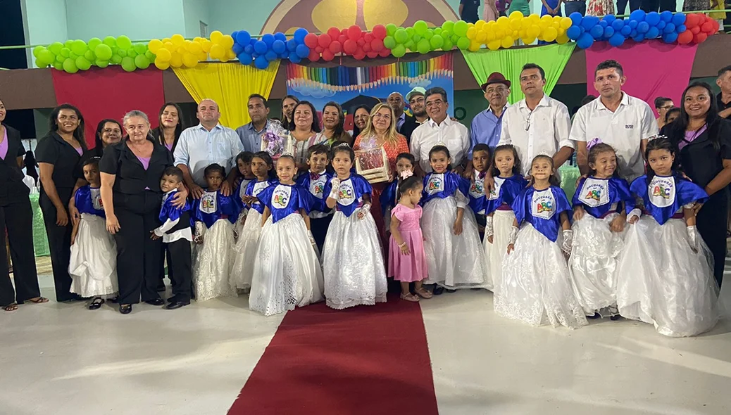 Prefeitura de São João do Arraial celebra formatura de alunos do ensino infantil