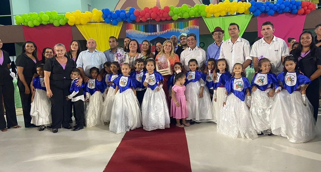 Prefeitura de São João do Arraial celebra formatura de alunos do ensino infantil