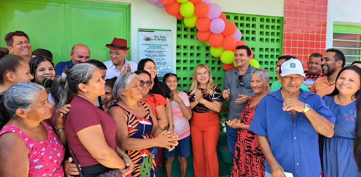 Prefeitura de São João do Arraial inaugura UBS na zona rural