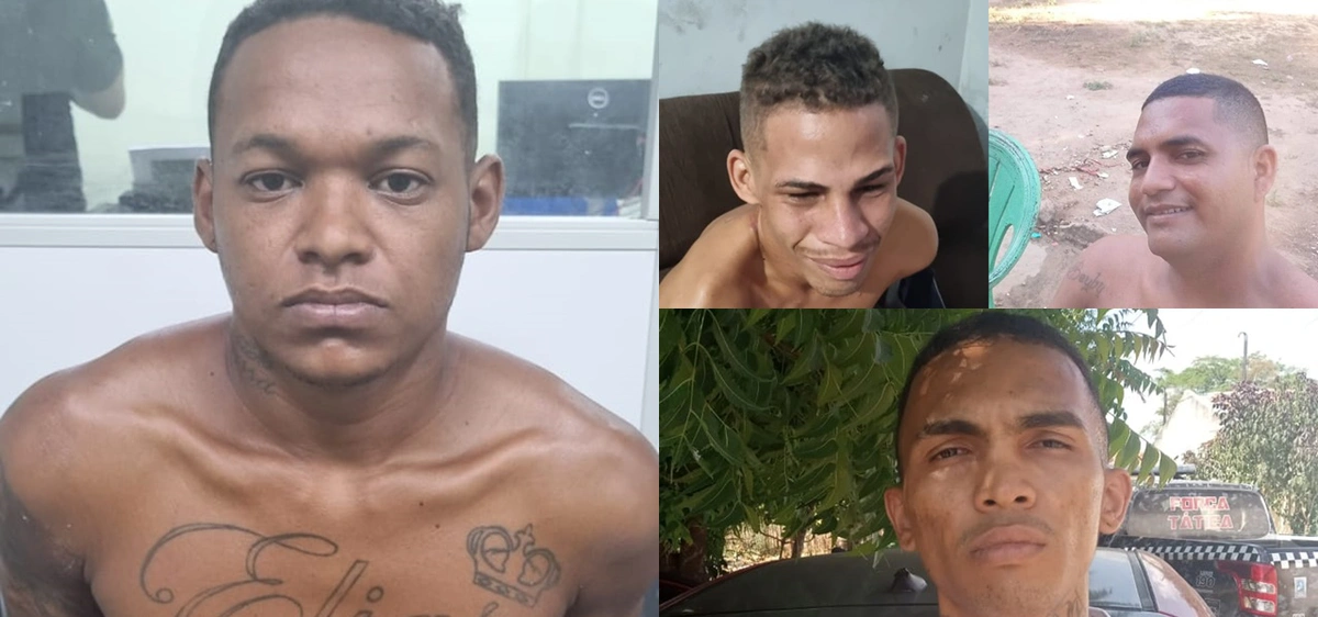 Presos nesta terça-feira (19) na Vila São Sebastião, zona sudeste de Teresina