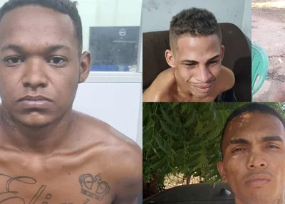 Presos nesta terça-feira (19) na Vila São Sebastião, zona sudeste de Teresina