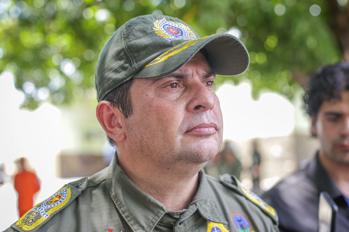 Scheiwann Lopes, comandante-geral da Polícia Militar do Piauí