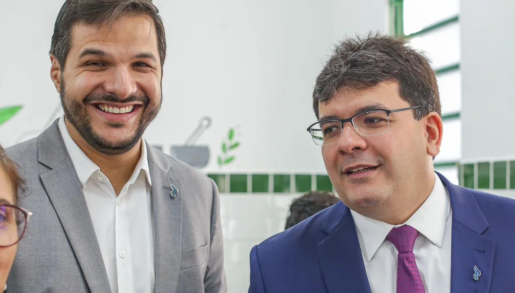 Secretário Washington Bandeira e Rafael Fonteles
