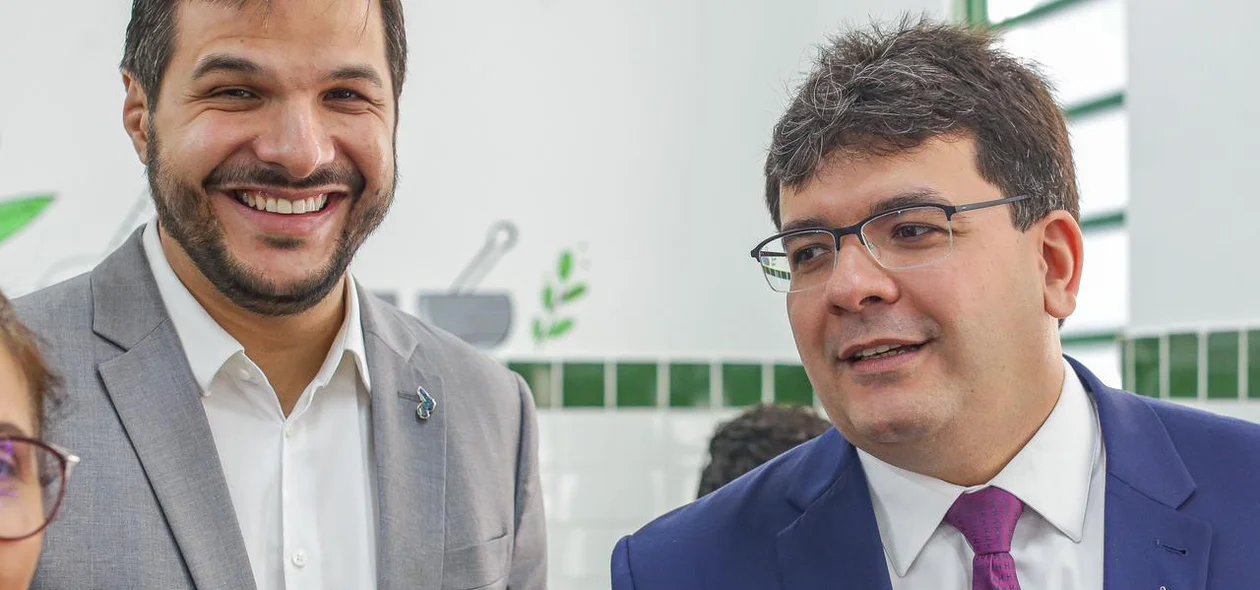Secretário Washington Bandeira e Rafael Fonteles