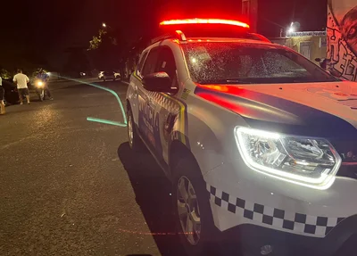 Viatura do 9º Batalhão da Polícia Militar