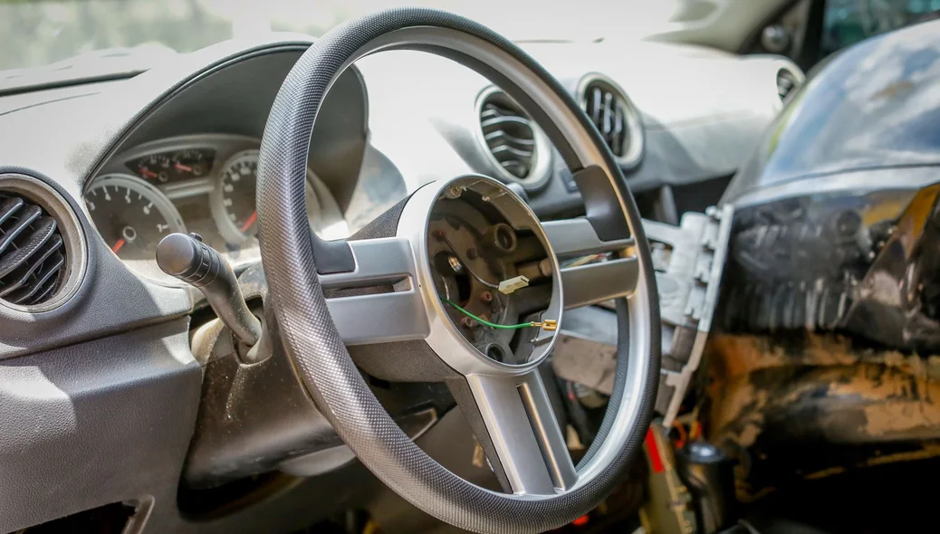 Volante do carro
