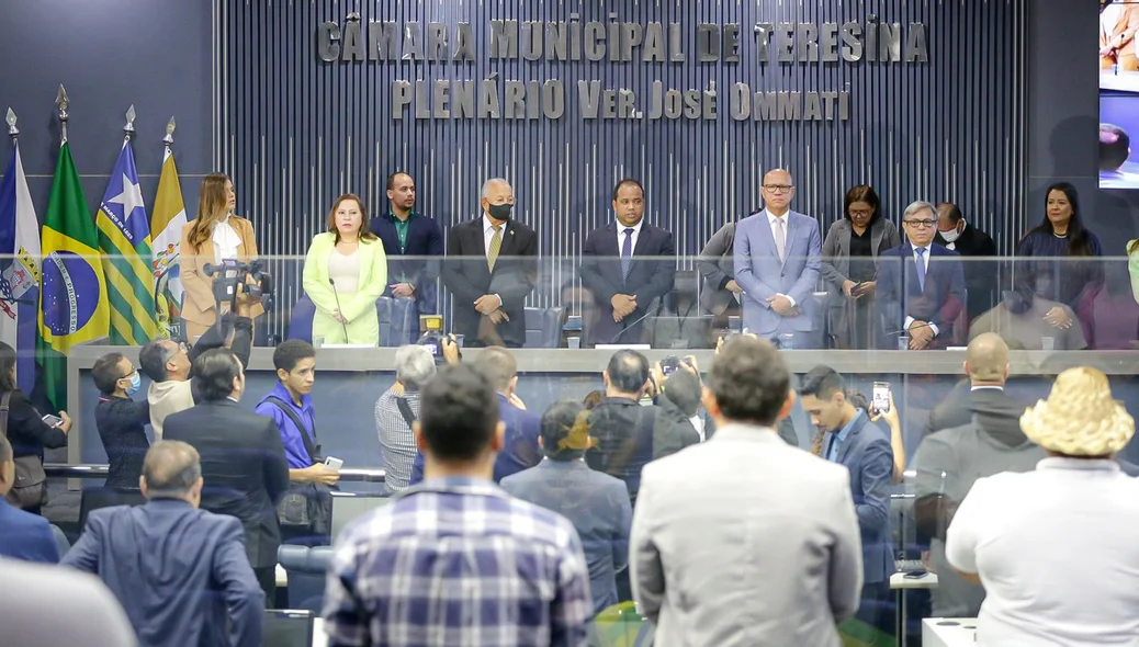 Abertura do legislativo municipal
