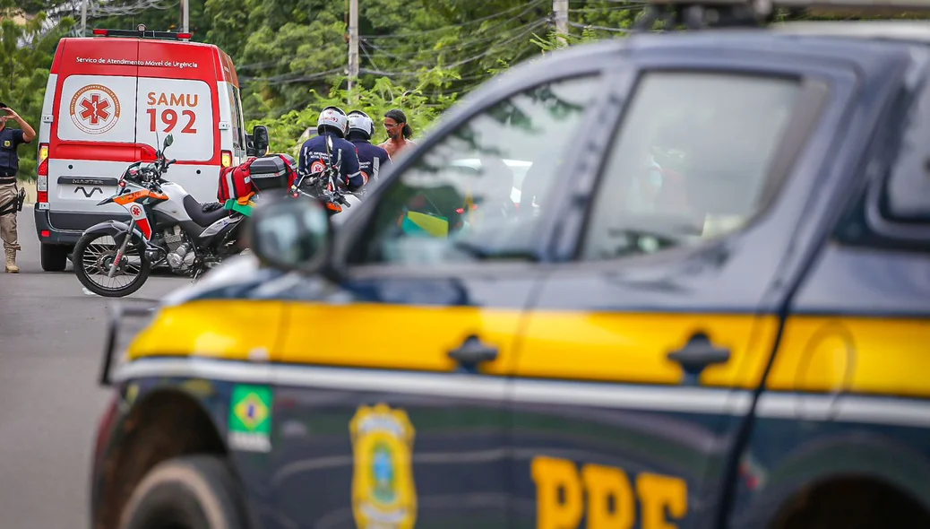 Acidente deixa uma mulher ferida na Av. João XXlll