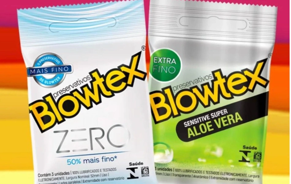 Anvisa suspense lotes de preservativos Blowtex