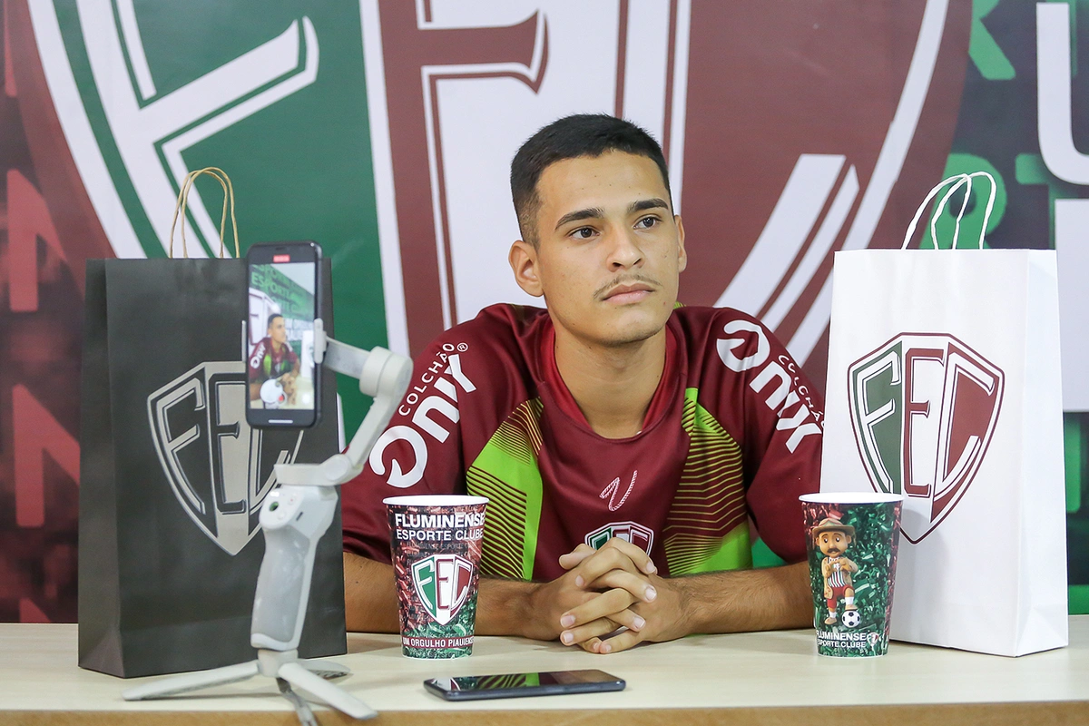 Atleta do Fluminense do PI, Gabriel Vieira