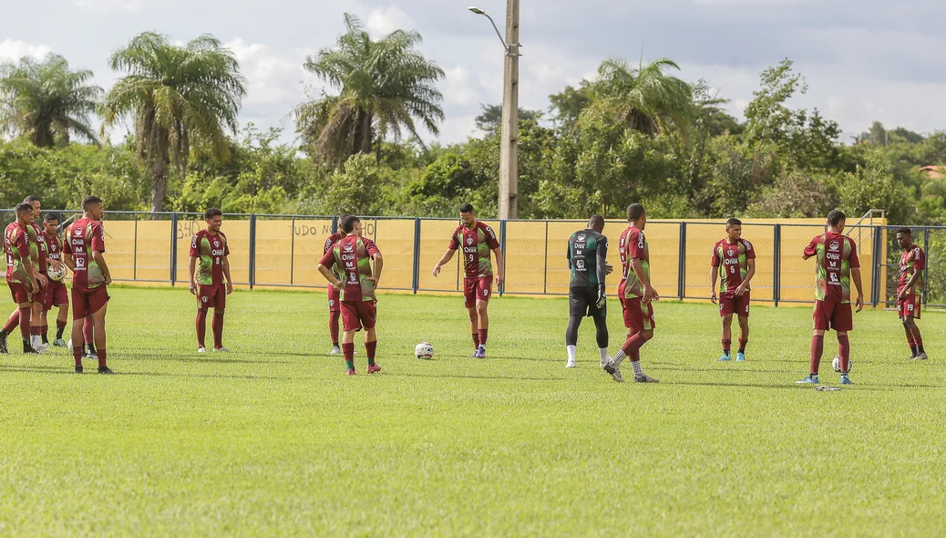 Atletas do Fluminense-PI