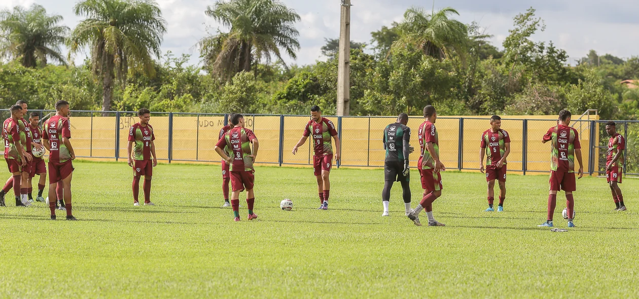 Atletas do Fluminense-PI