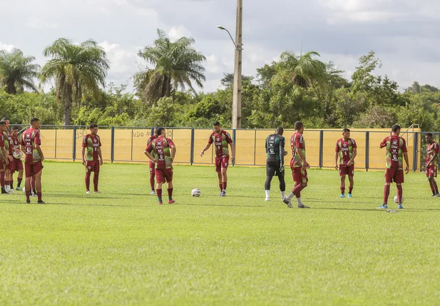 Atletas do Fluminense-PI